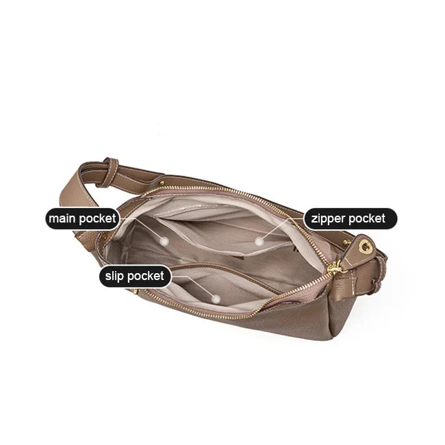Lennox | Versatile Pebbled Crossbody
