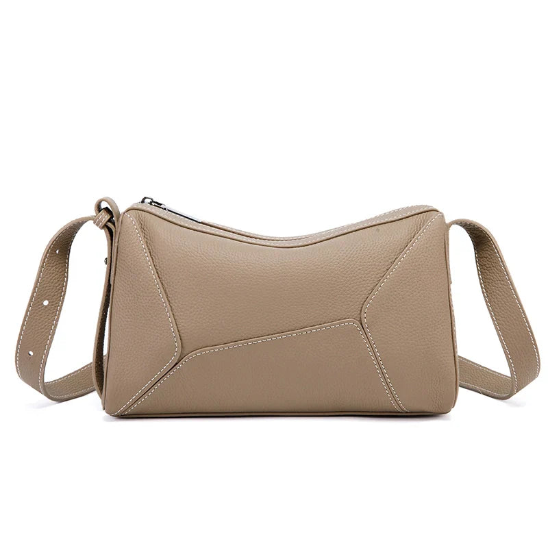 Izabella | Classic Leather Crossbody Bag